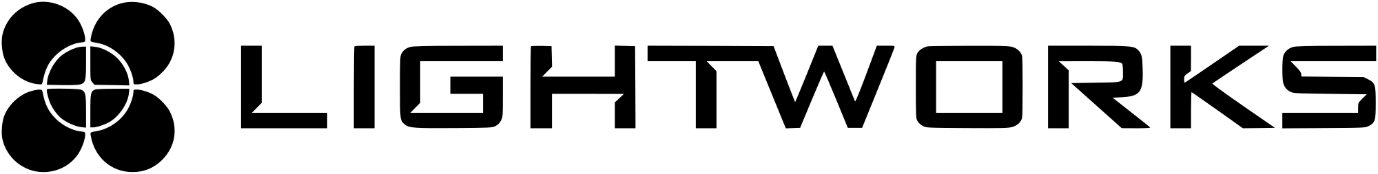Logo de lughtworks, una de las herramientas para editar vídeo